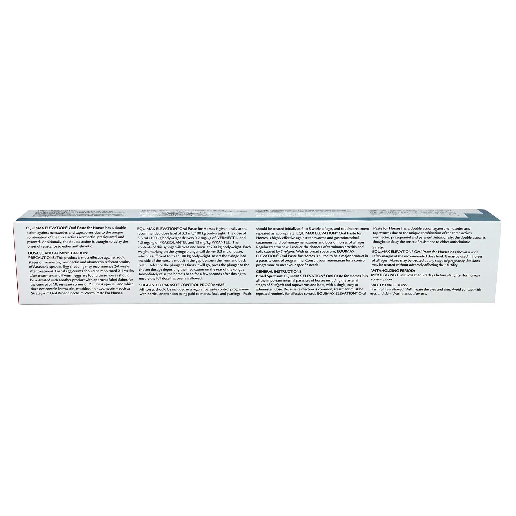 Equimax Elevation Oral Wormer and Boticide for Horses 23.1mL