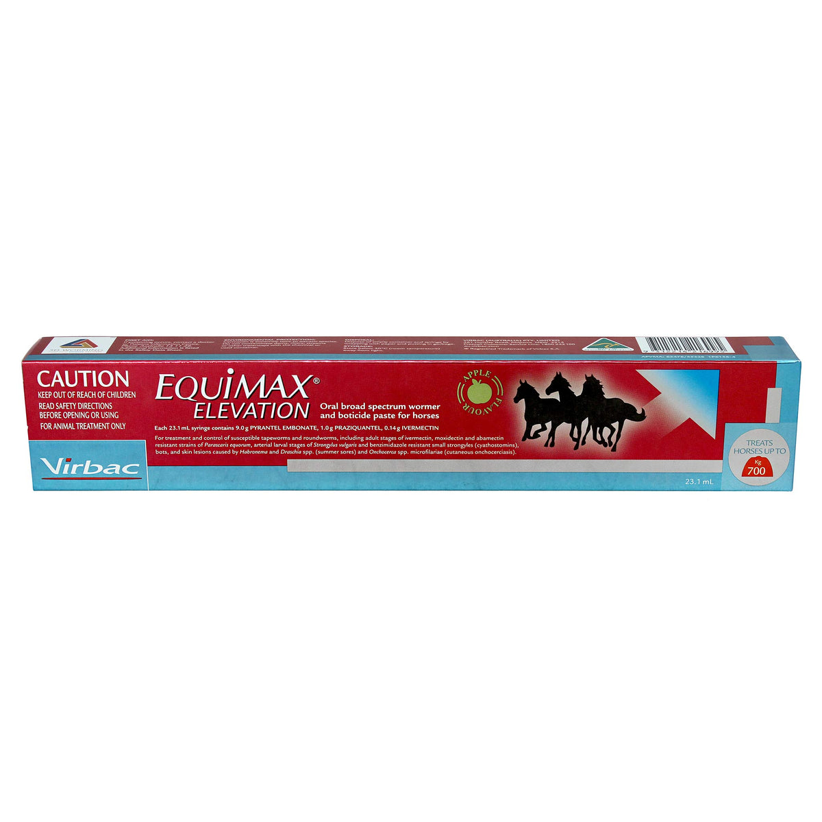 Equimax Elevation Oral Wormer and Boticide for Horses 23.1mL