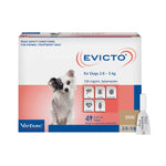 EVICTO Spot-on for Very Small Dogs 2.6kg-5kg 4's