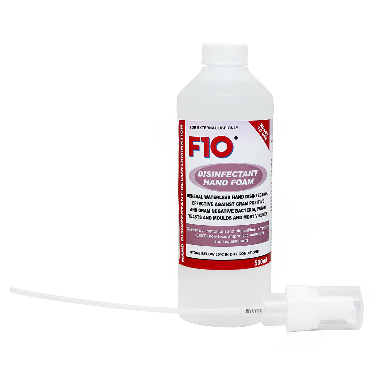 F10 Disinfectant Hand Foam 500mL