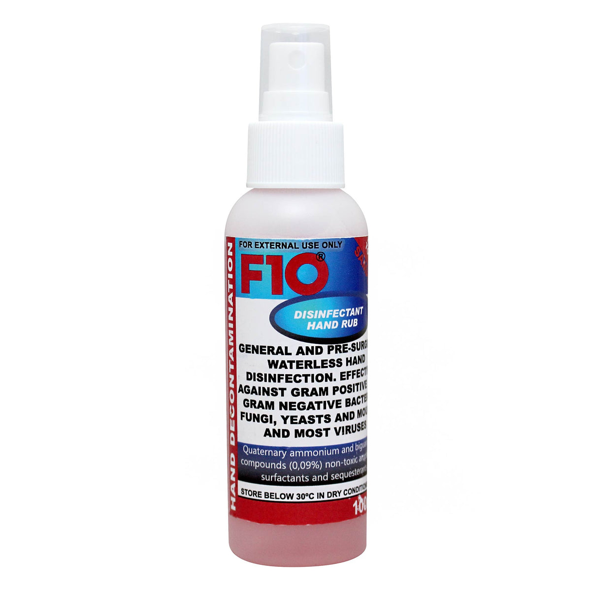 F10 Disinfectant Hand Rub Pump Pack