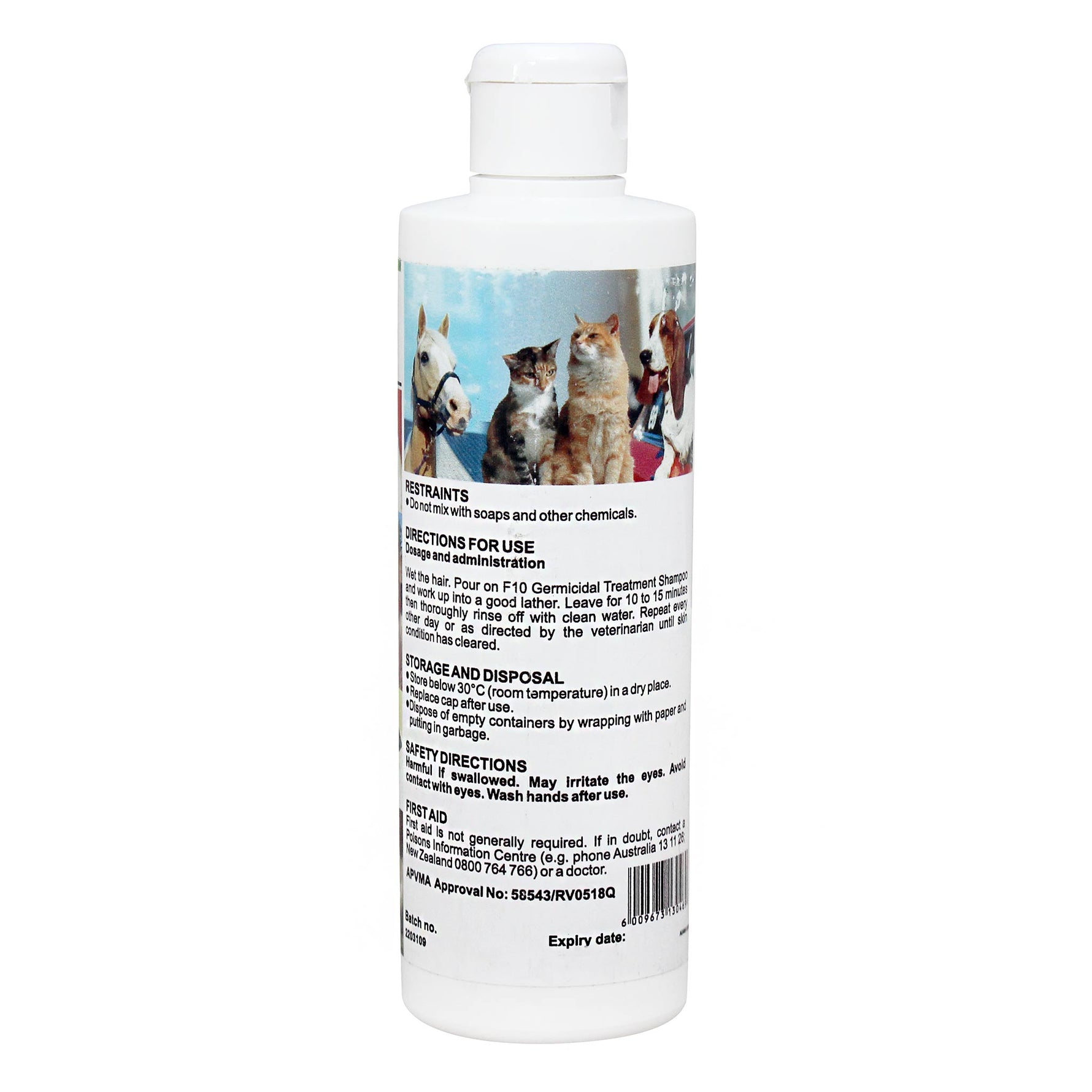 F10 Germicidal Shampoo