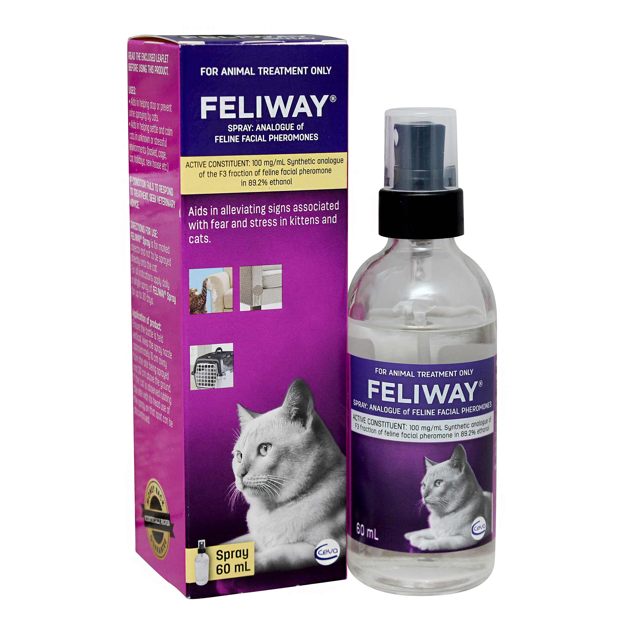 Feliway Pheromone Spray, Calming Spray For Cats