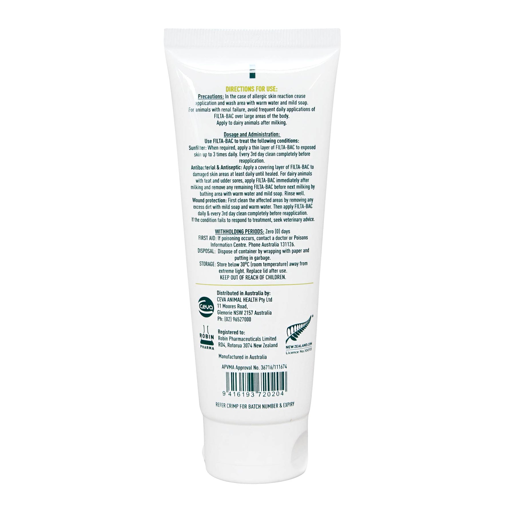 Filta-Bac Anti-Bacterial Sunscreen