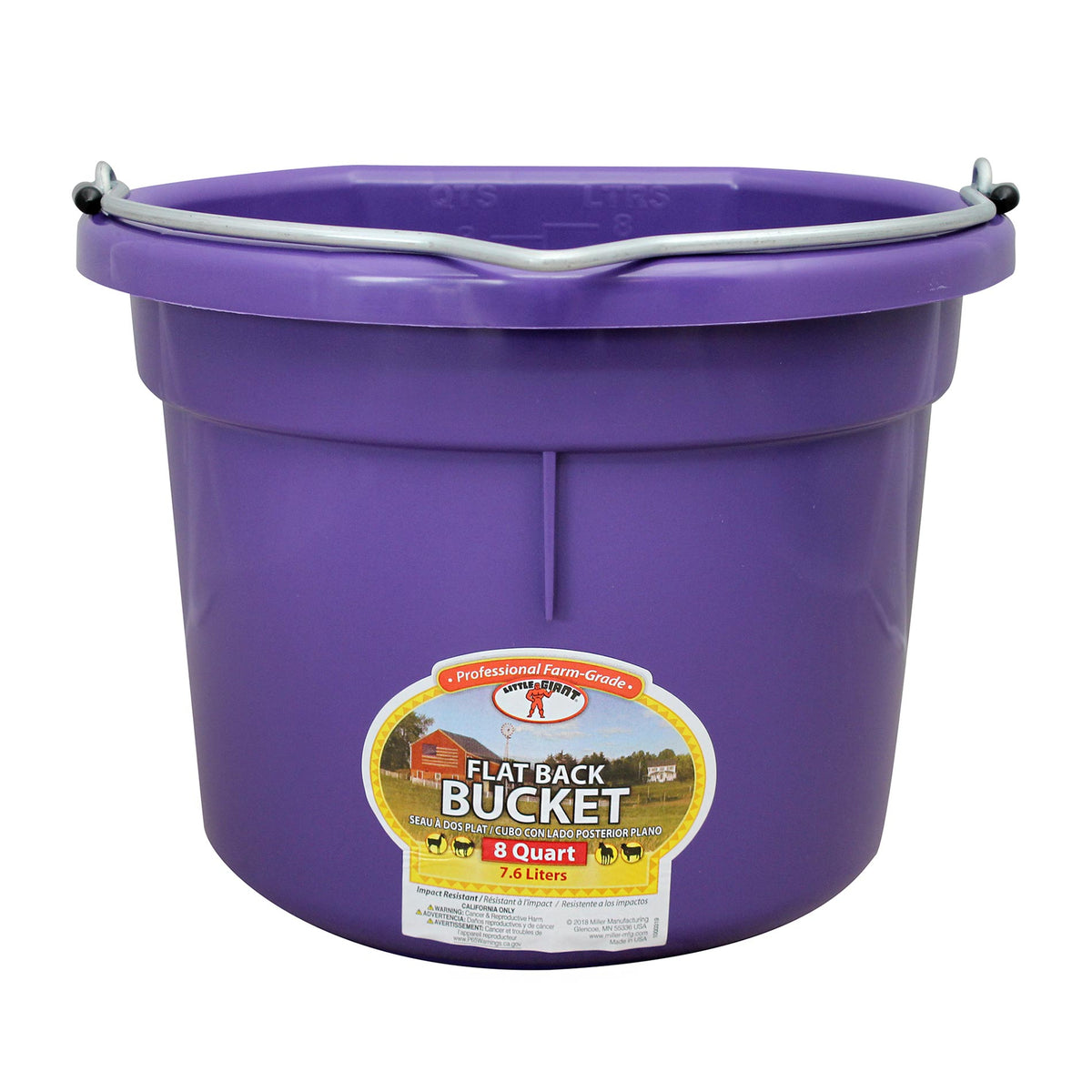 Flat Back Feed Bucket
