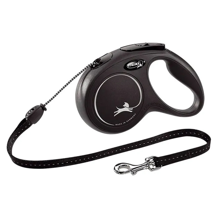 Flexi Classic Cord Retractable Dog Leash - 5 metres