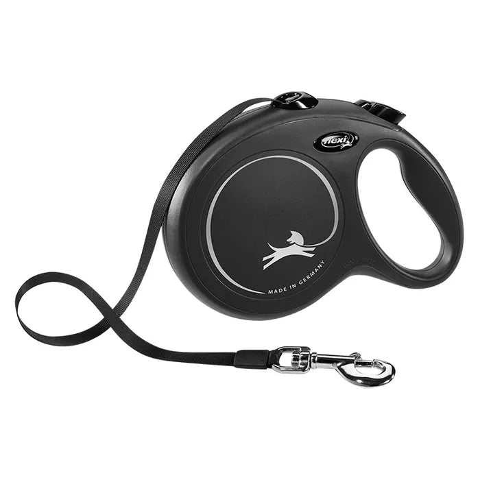 Flexi Classic Tape Retractable Leash for Large Dogs - 8m