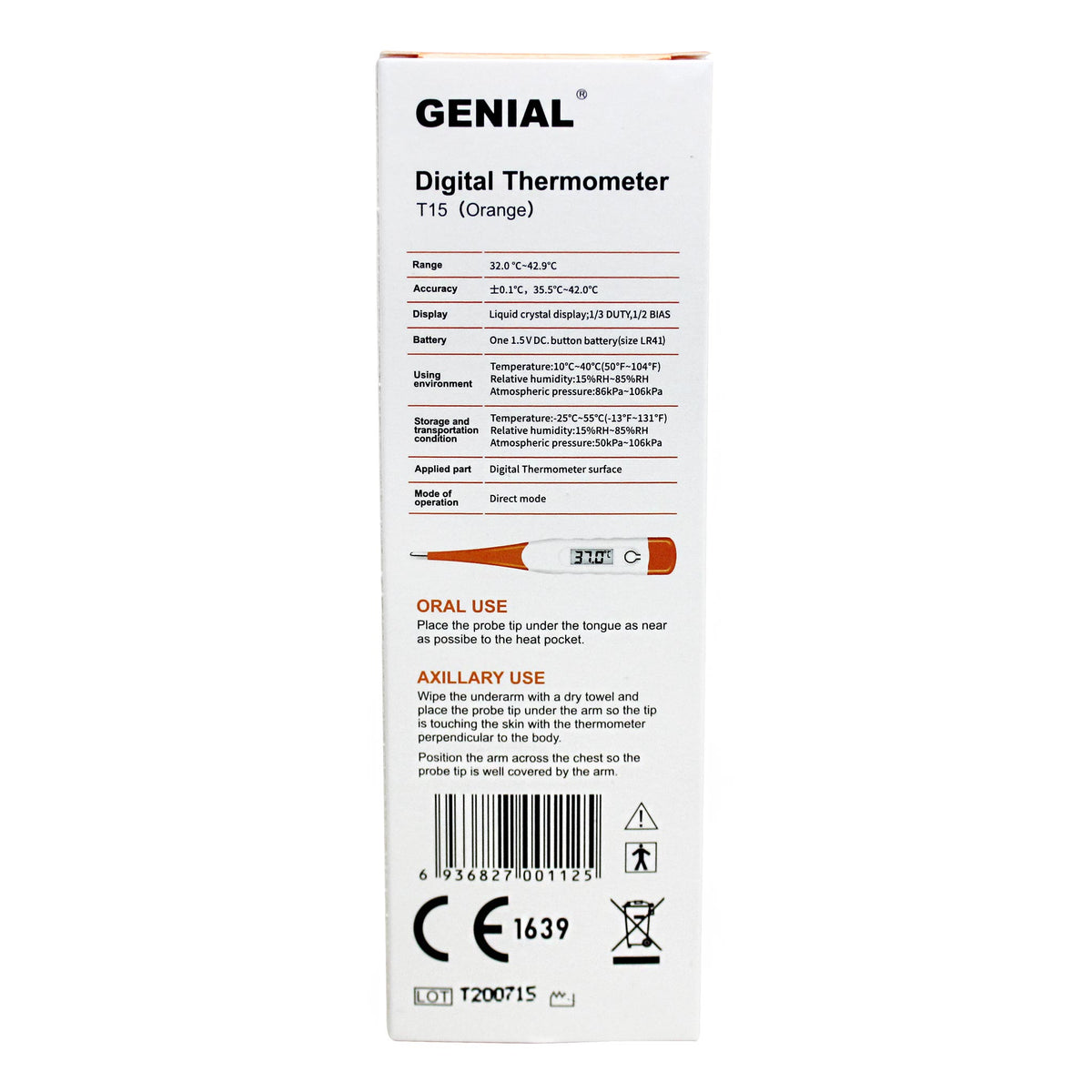 Genial Flexible Tip Digital Thermometer