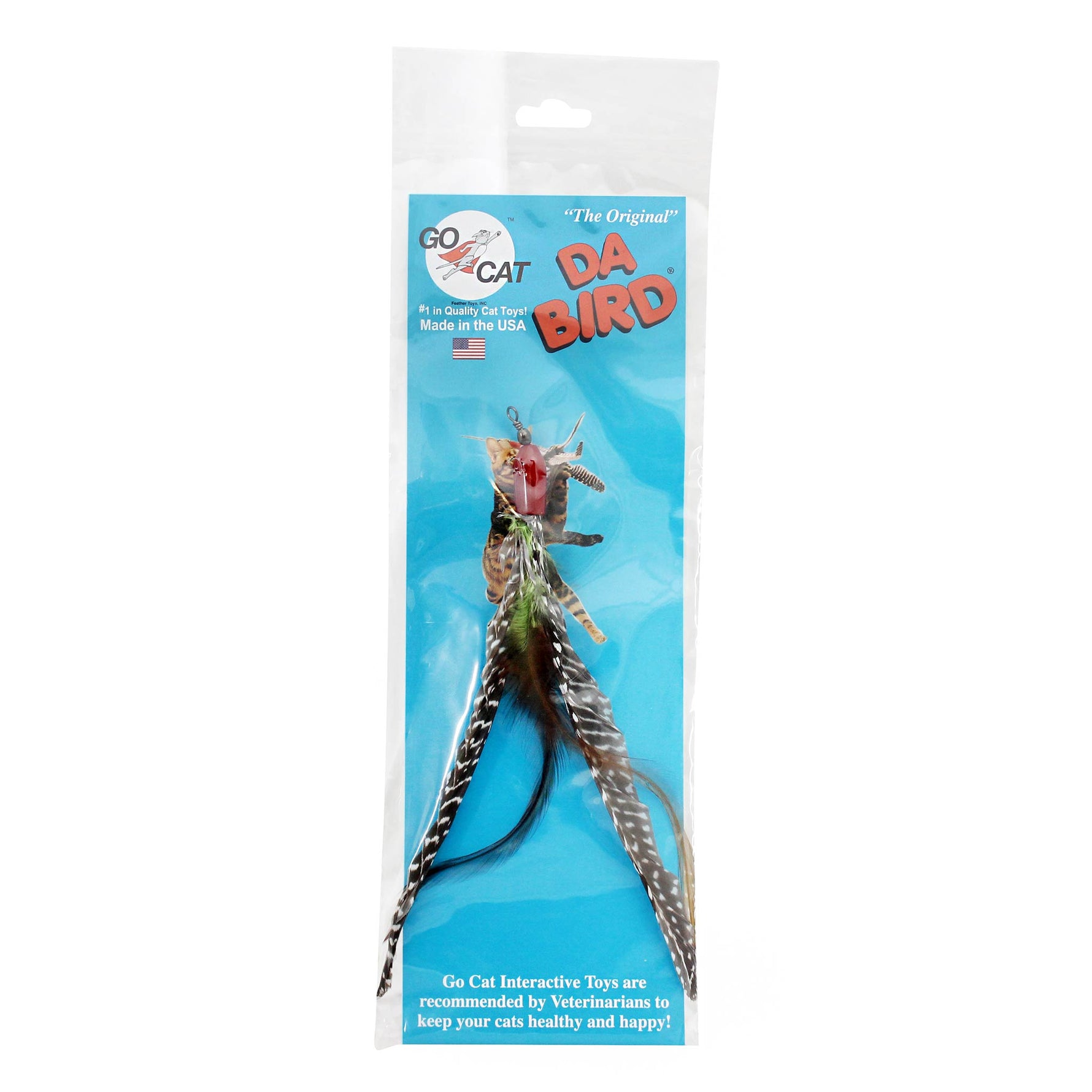 Go Cat Da Bird Replacement Feathers