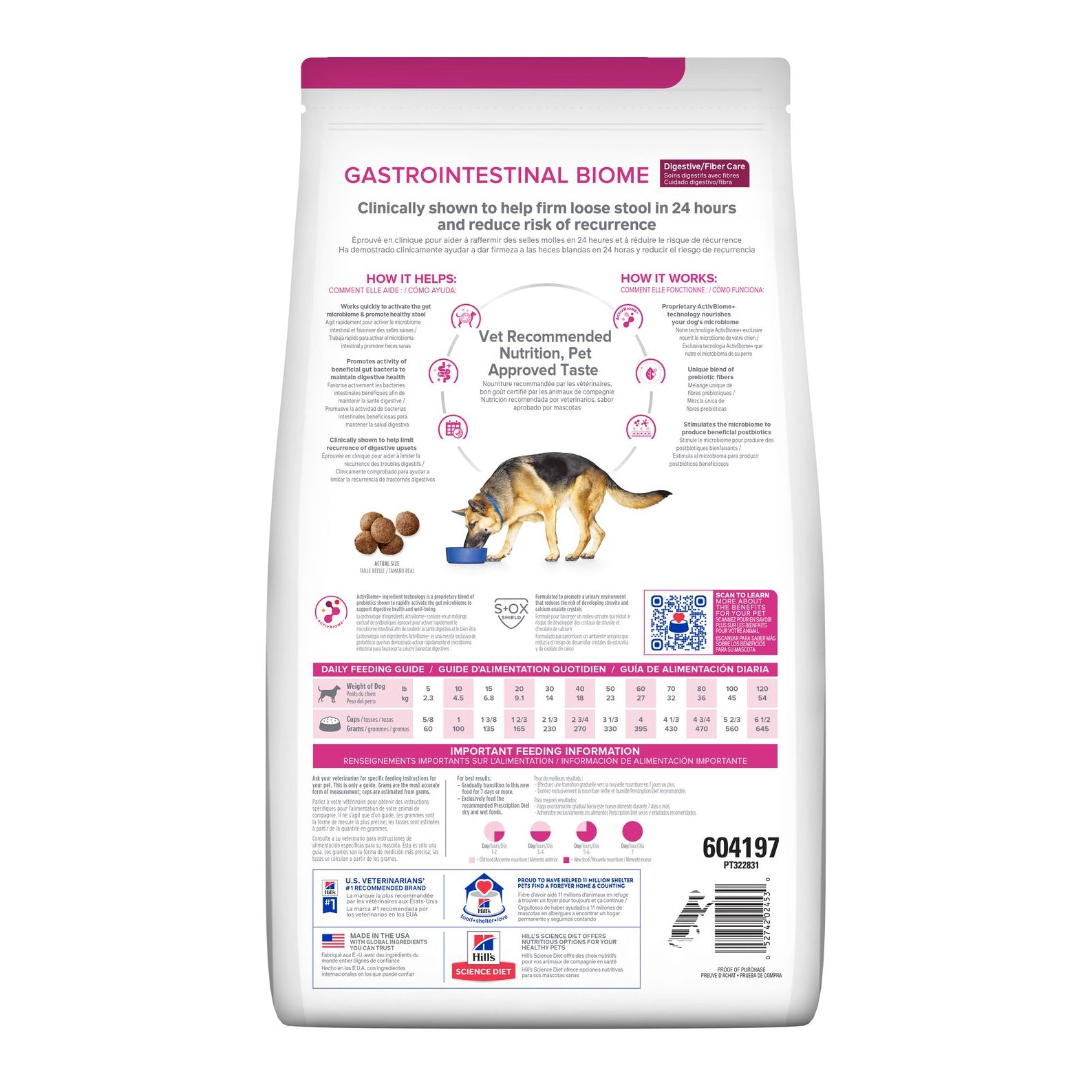 Hill's Prescription Diet Canine Gastrointestinal Biome 3.6kg