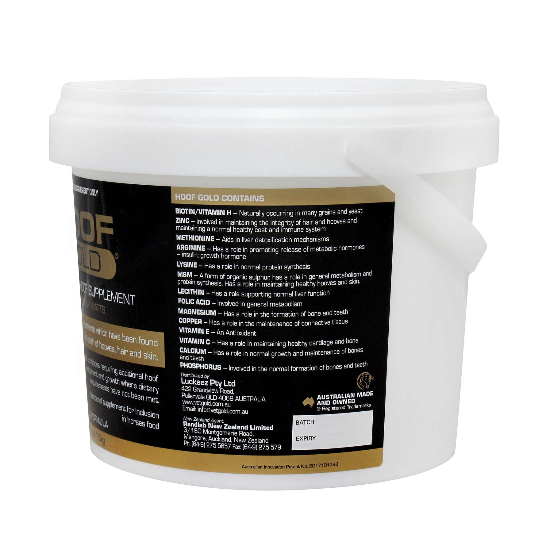 Hoof Gold - Nutritional Hoof Supplement for Horses
