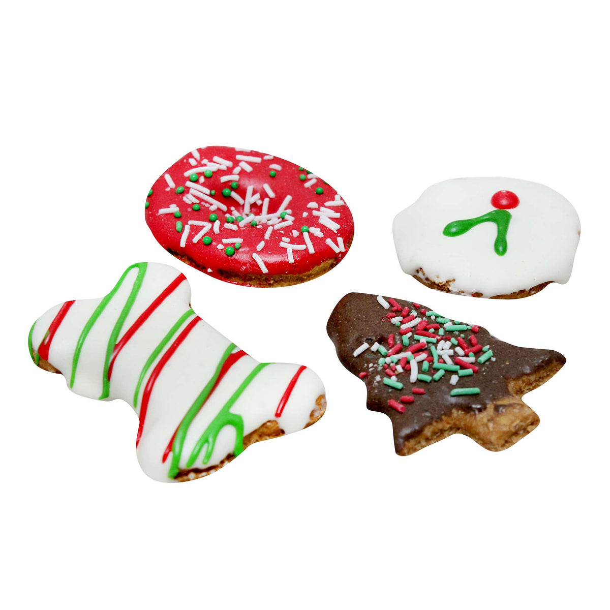 Huds &amp; Toke Christmas Doggy Cookie Mix - 4 pack