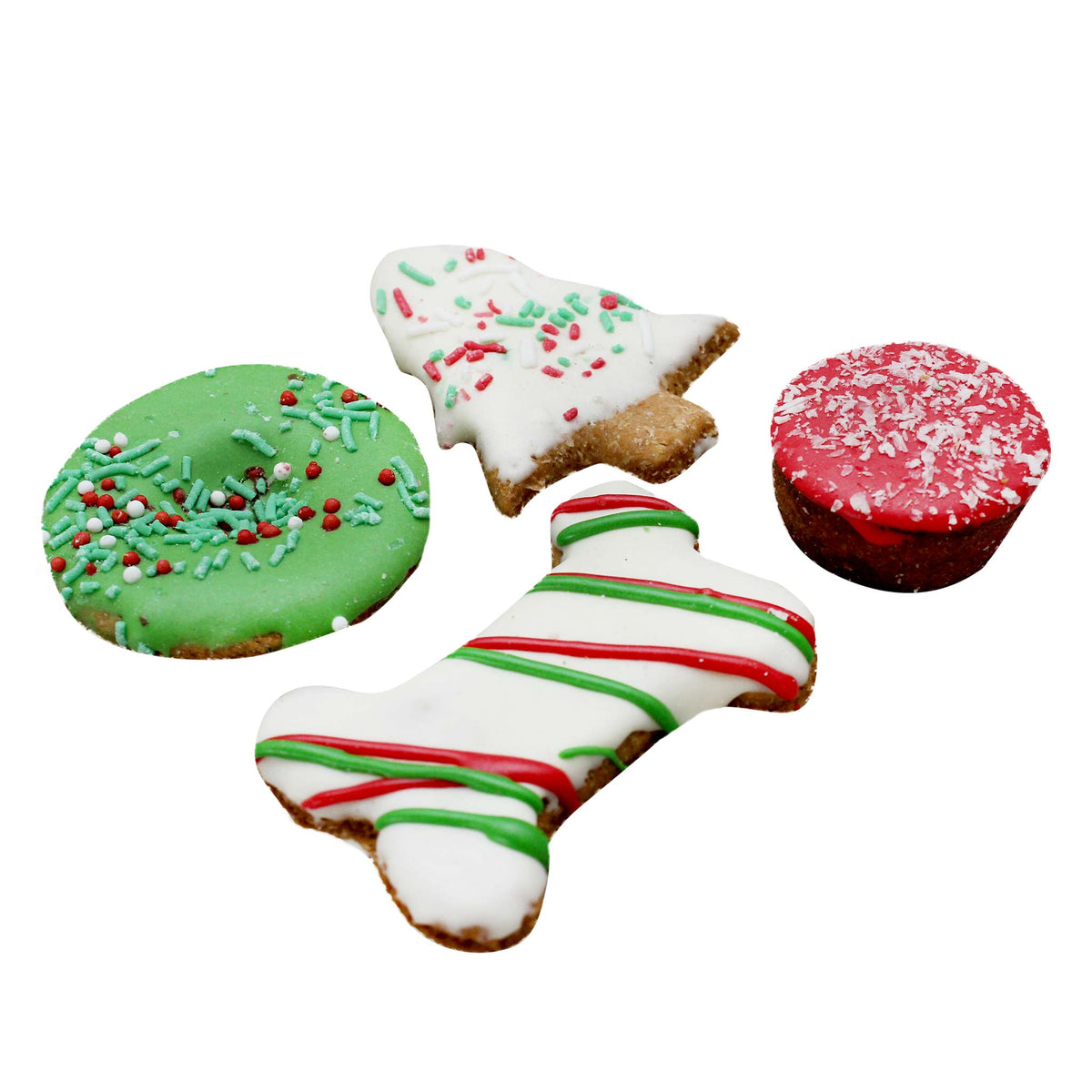 Huds &amp; Toke Christmas Doggy Cookie Mix - 4 pack