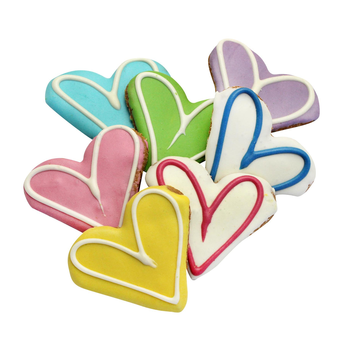Free! Doggy Love Heart Cookie - Single Cookie - LIMIT 1 Per Customer
