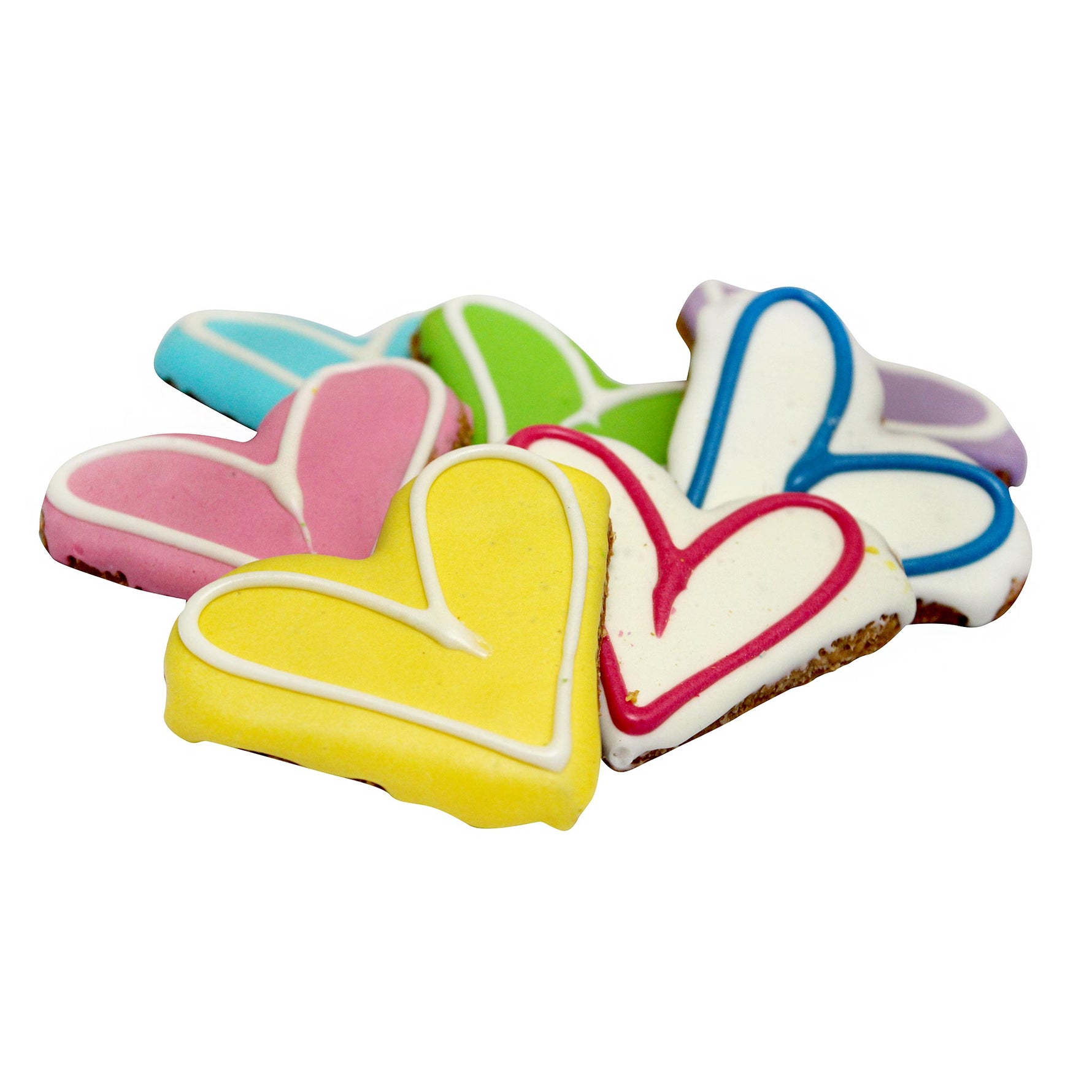 Big Doggy Love Hearts Cookie - Single
