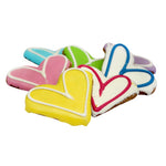 Big Horsey Love Heart Cookie - Single