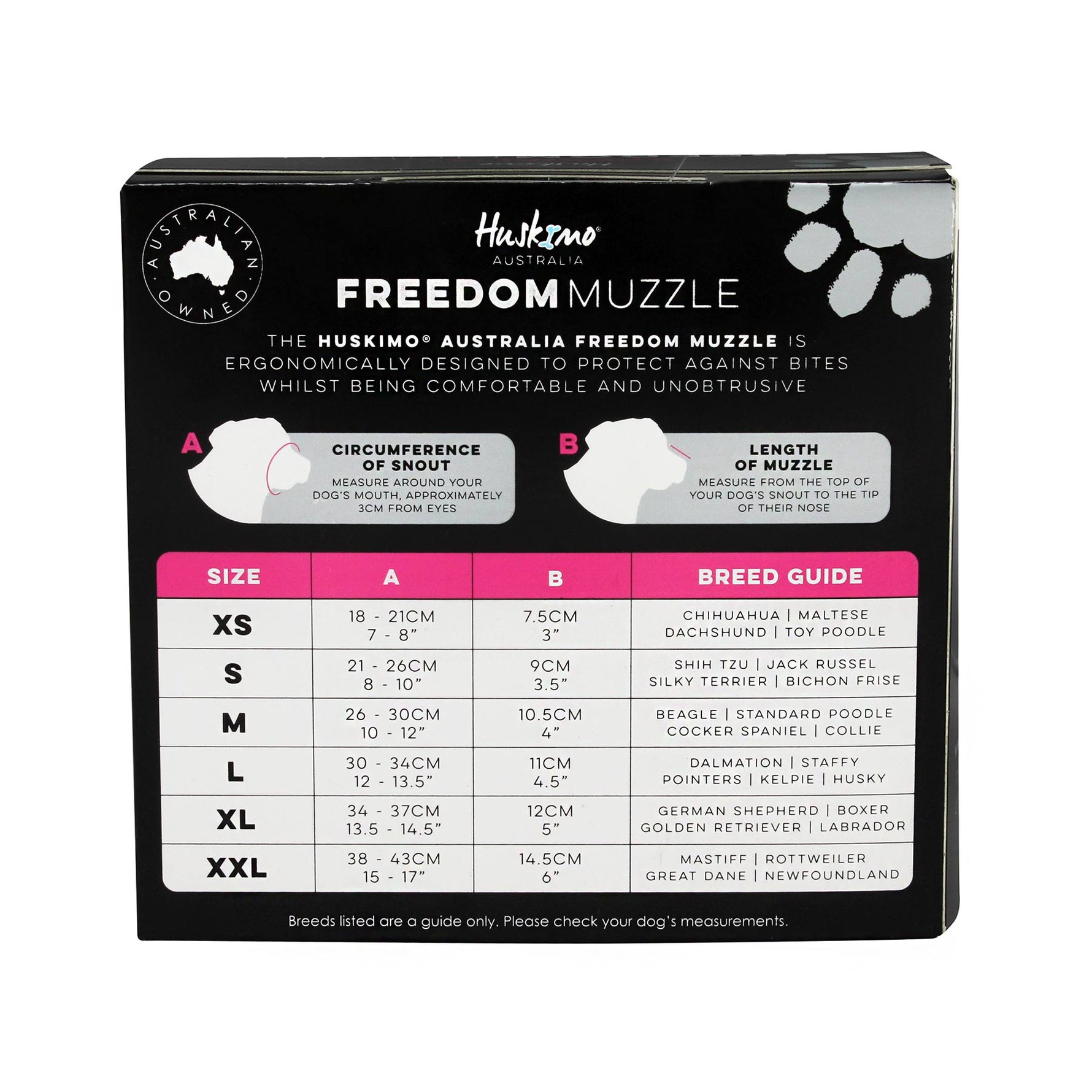 Huskimo Specialist Freedom Dog Muzzle