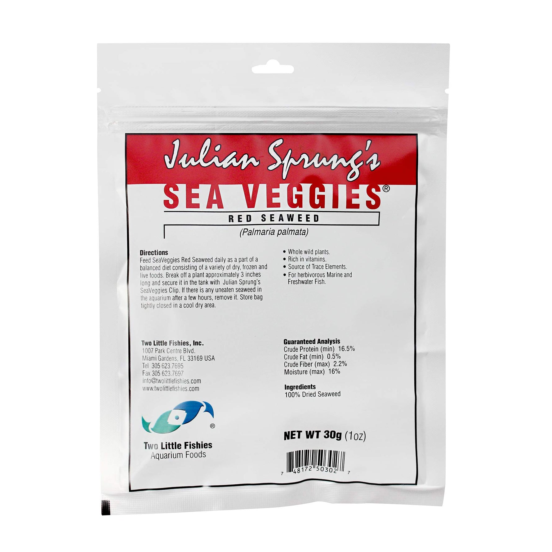 Julian Sprung's Sea Veggies Red Seaweed