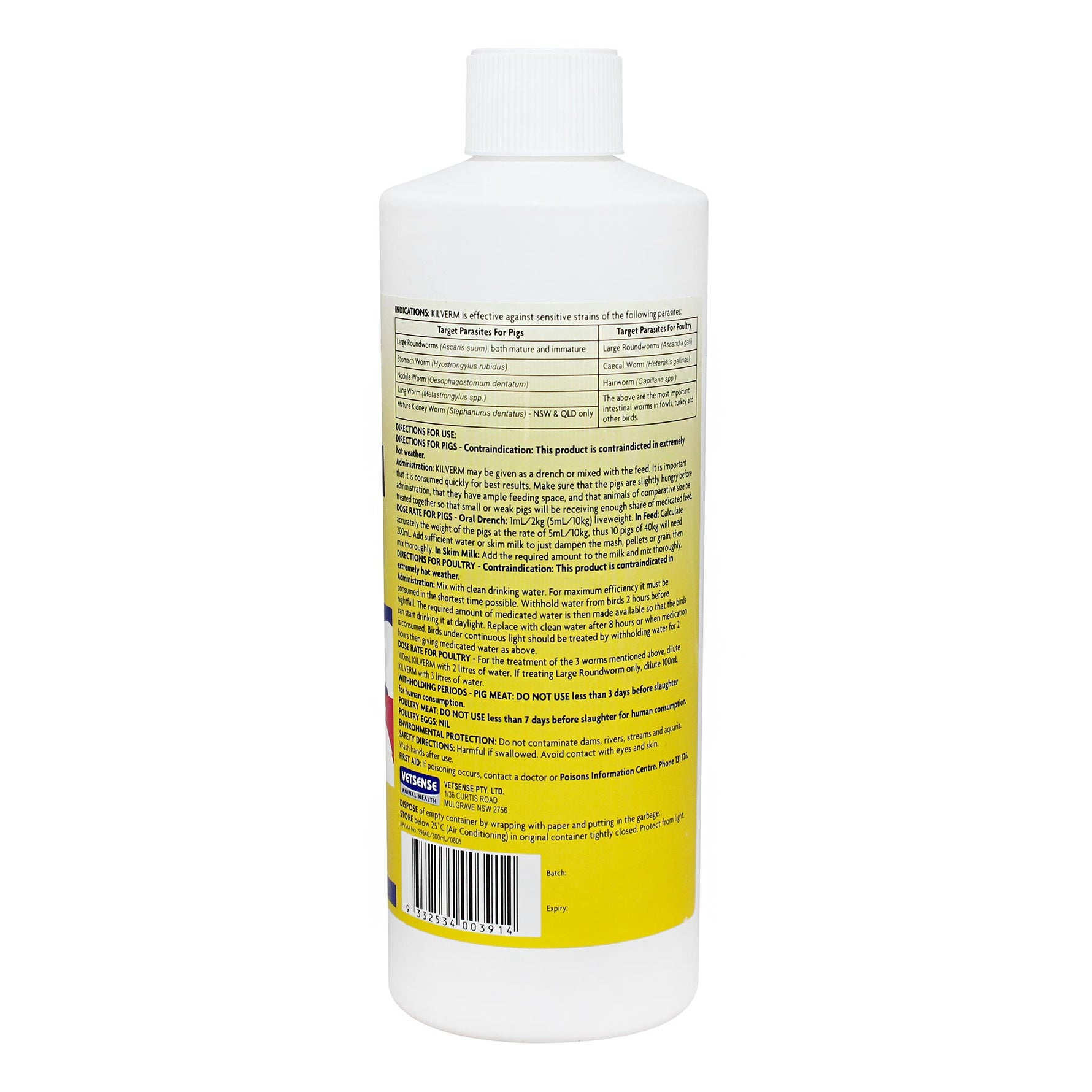 Kilverm Pig and Poultry Wormer