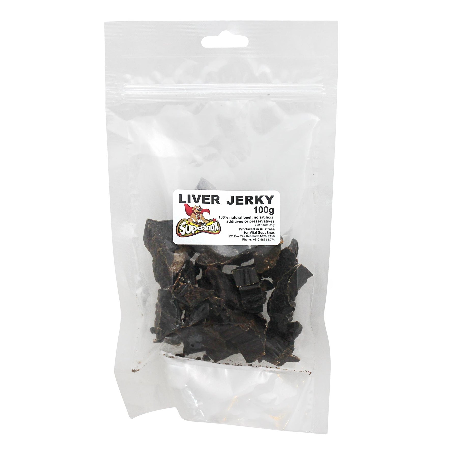 SupaSnax Beef Liver Jerky