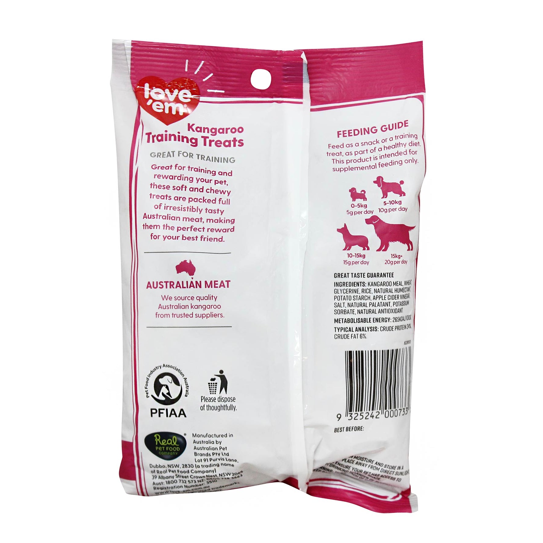 Love'em Kangaroo Training Treats