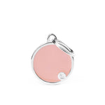 My Family Basic Handmade Circle Pet ID Tag - Small