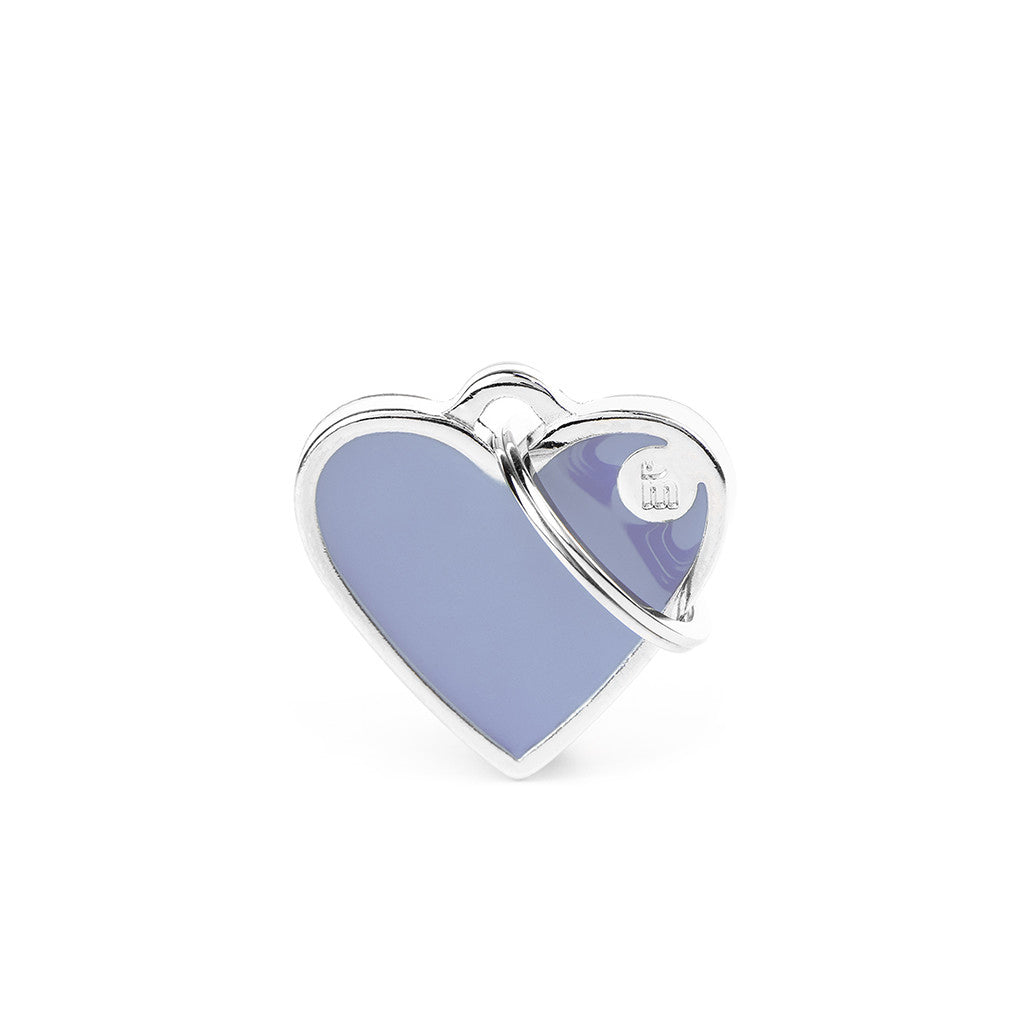 My Family Basic Handmade Heart Pet ID Tag - Small