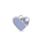 My Family Basic Handmade Heart Pet ID Tag - Small