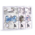 My Family Style Camouflage Bone Pet ID Tag - Large