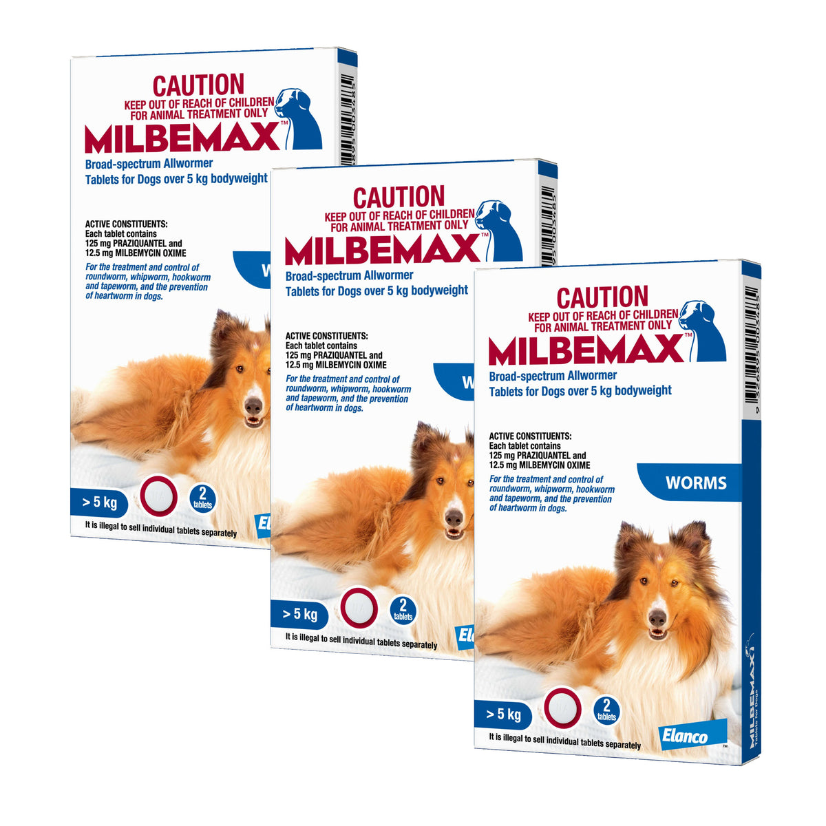 Milbemax Broad Spectrum Wormer for Dogs - Value Bundles