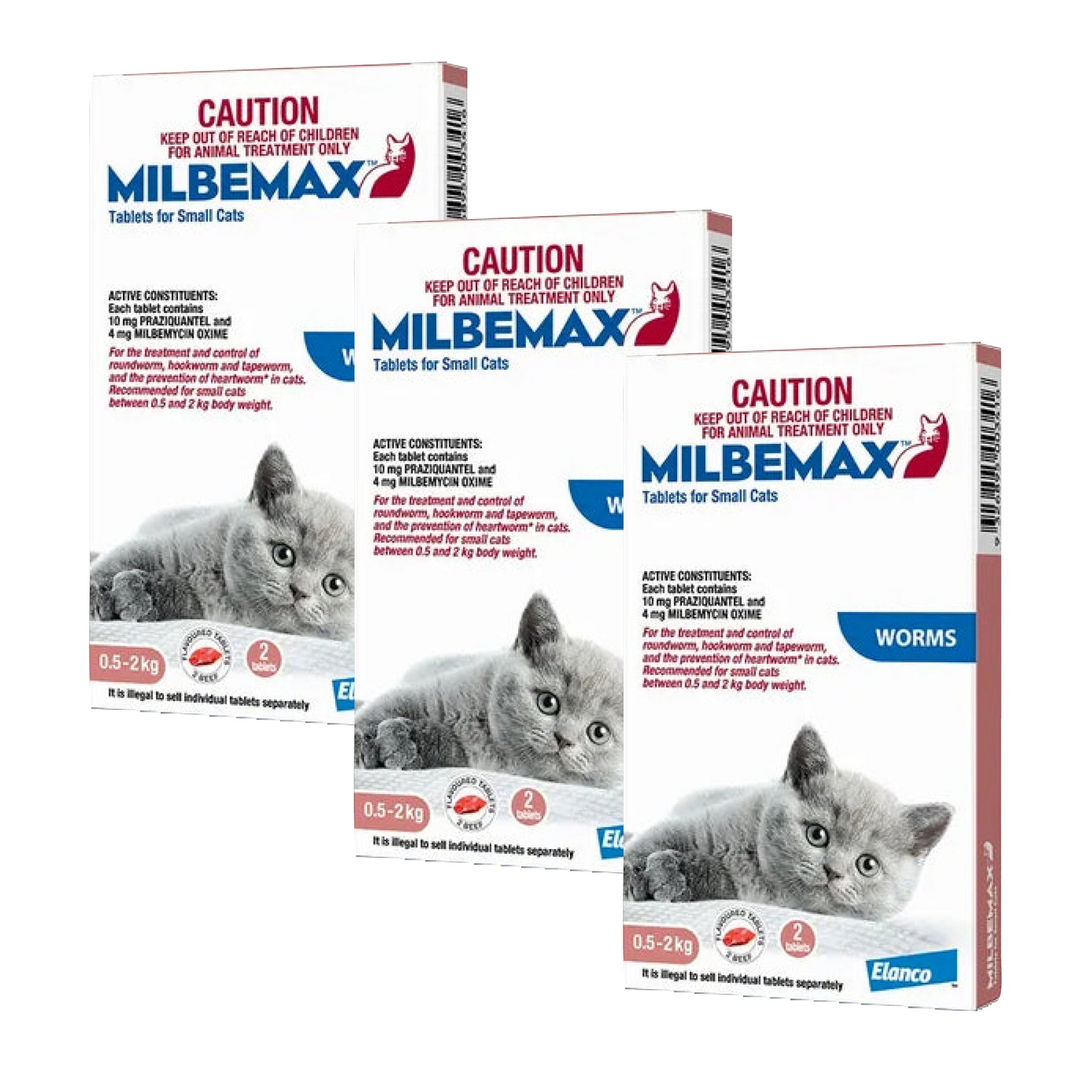 Milbemax Broad Spectrum Wormer for Cats - Value Bundle