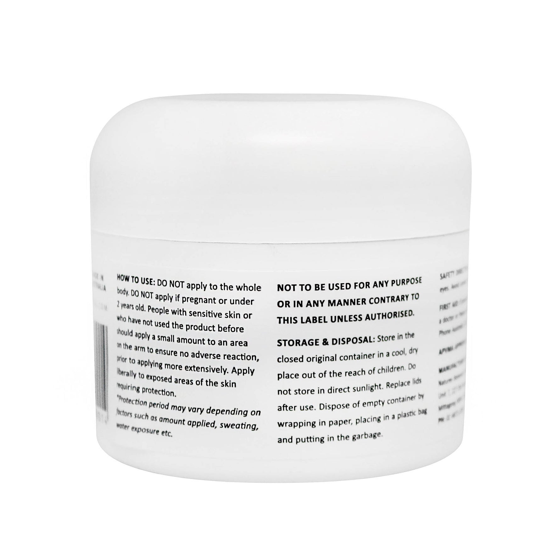 Nature's Botanical Rosemary & Cedarwood Crème Personal Insect Repellent