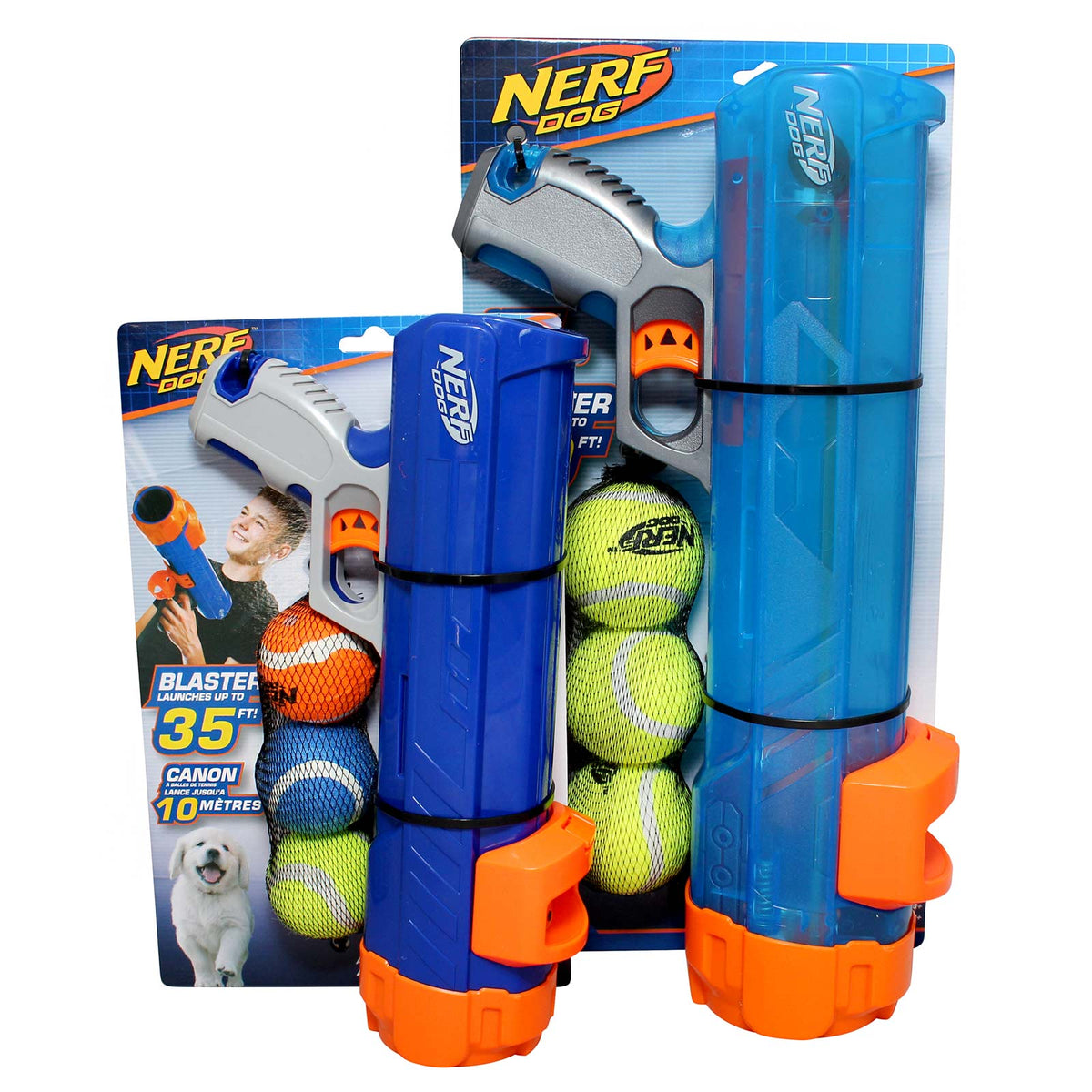 Nerf Dog Tennis Ball Blaster Set