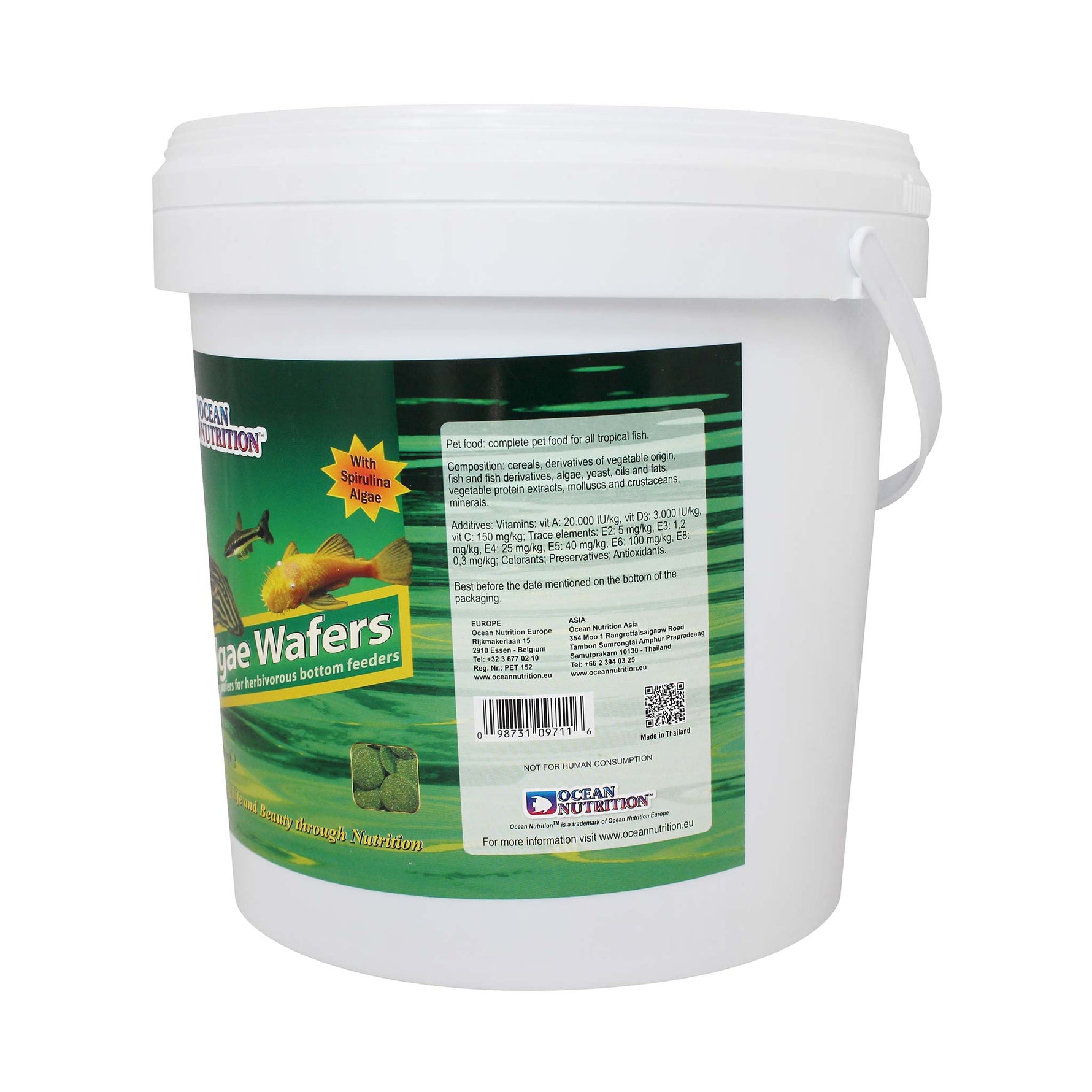 Ocean Nutrition Algae Wafers for Bottom Feeders