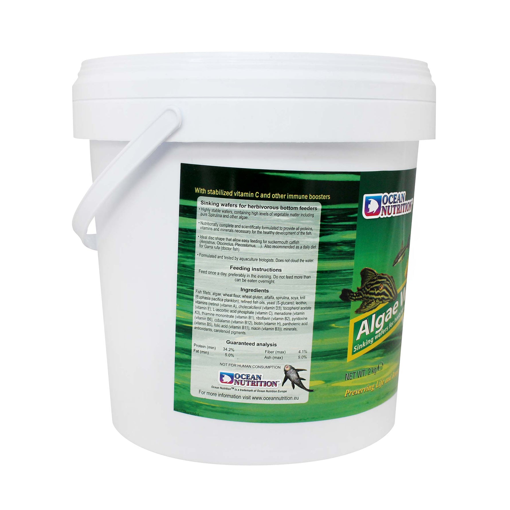 Ocean Nutrition Algae Wafers for Bottom Feeders