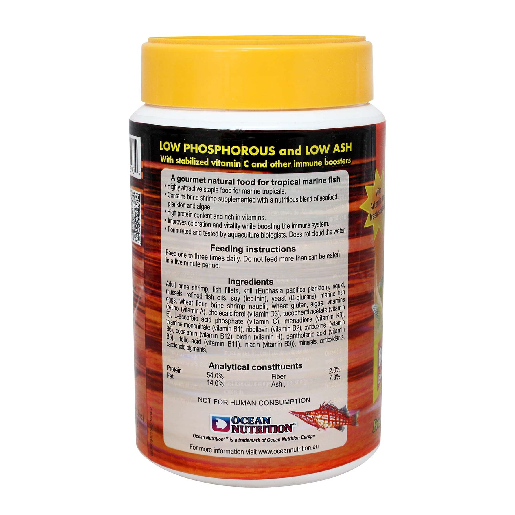 Ocean Nutrition Brine Shrimp Plus Flakes