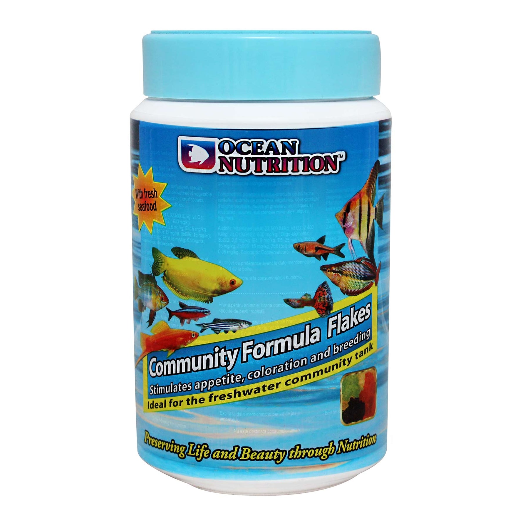 Ocean Nutrition Community Formula Flakes for Freshwater Fish