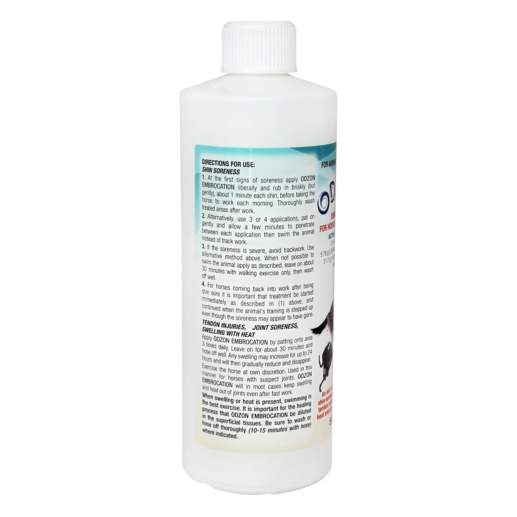 Odzon Embrocation for Horses & Greyhounds 500ml
