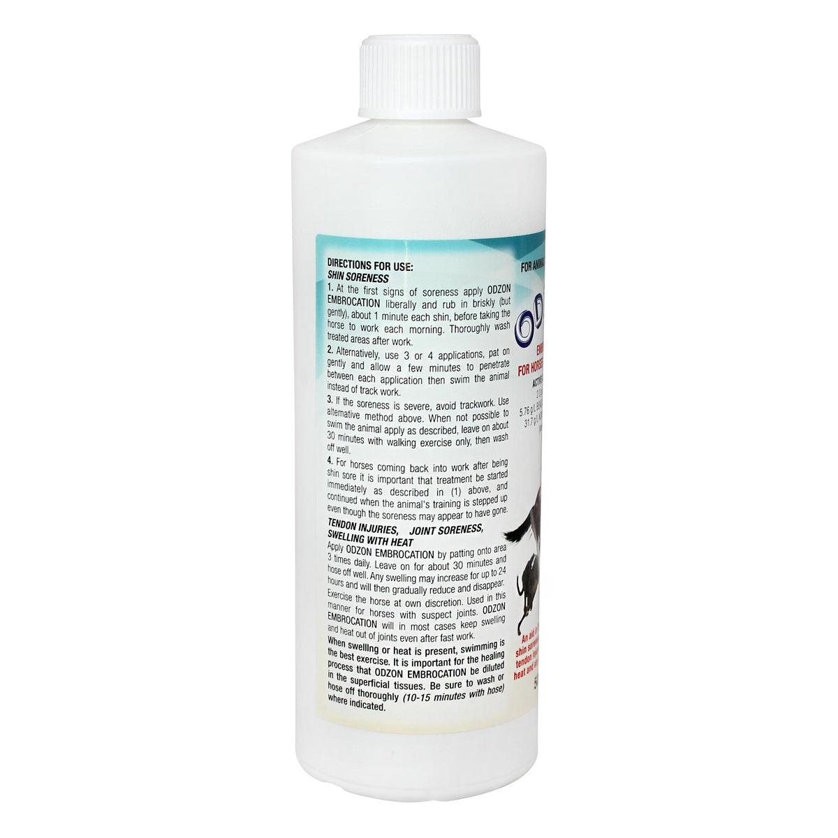Odzon Embrocation for Horses &amp; Greyhounds 500ml