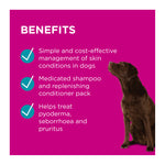 PAW MediDerm/NutriDerm Infected Skin Shampoo & Conditioner Duo Pack
