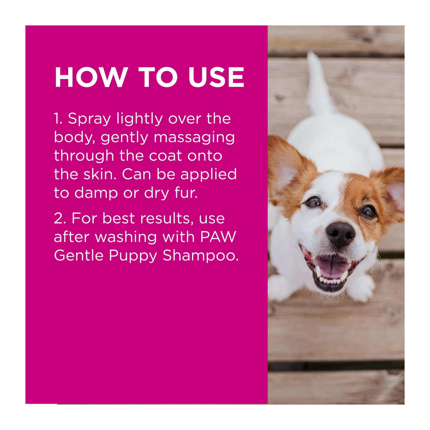 PAW Gentle Puppy Shampoo or Conditioning Spray