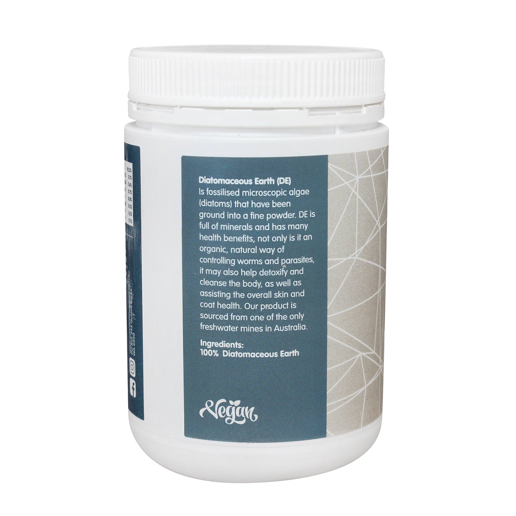 Detox DErt - Food Grade Diatomaceous Earth 300g
