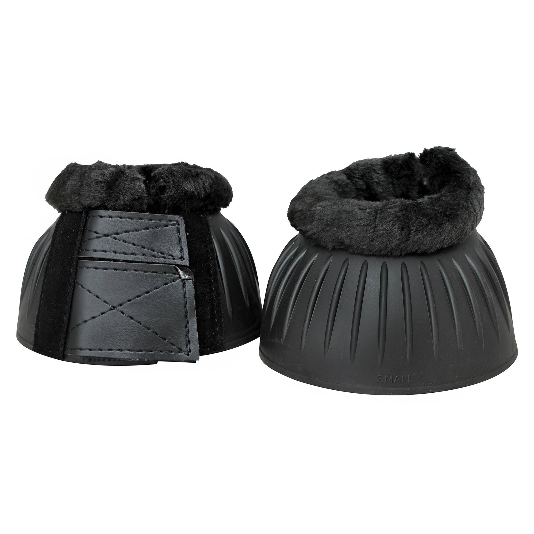 Ribbed Bell Boots with Fleece Top