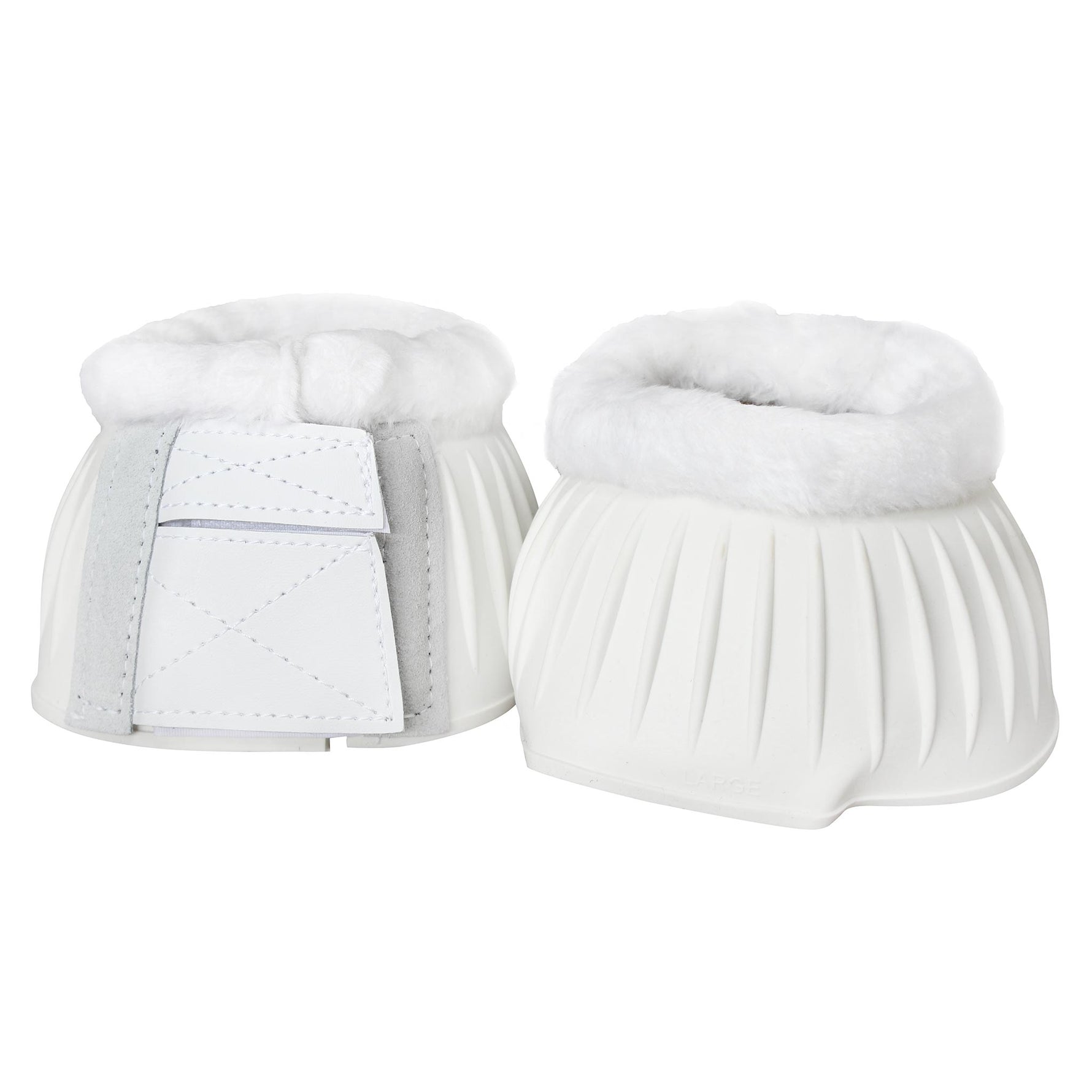 Ribbed Bell Boots with Fleece Top