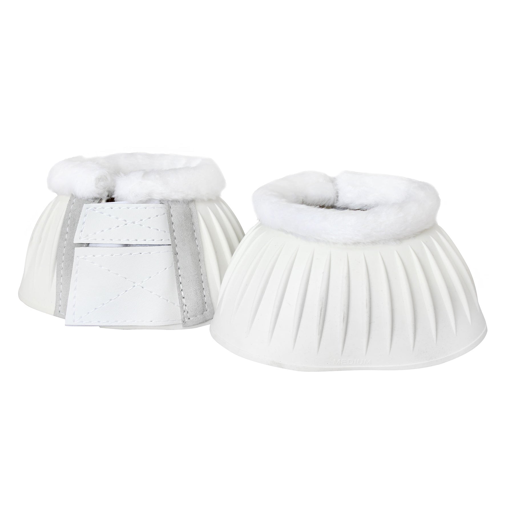 Ribbed Bell Boots with Fleece Top