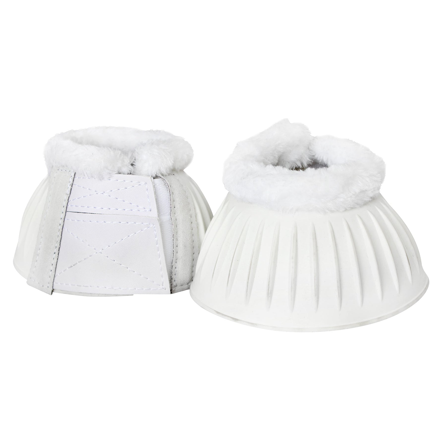 Ribbed Bell Boots with Fleece Top