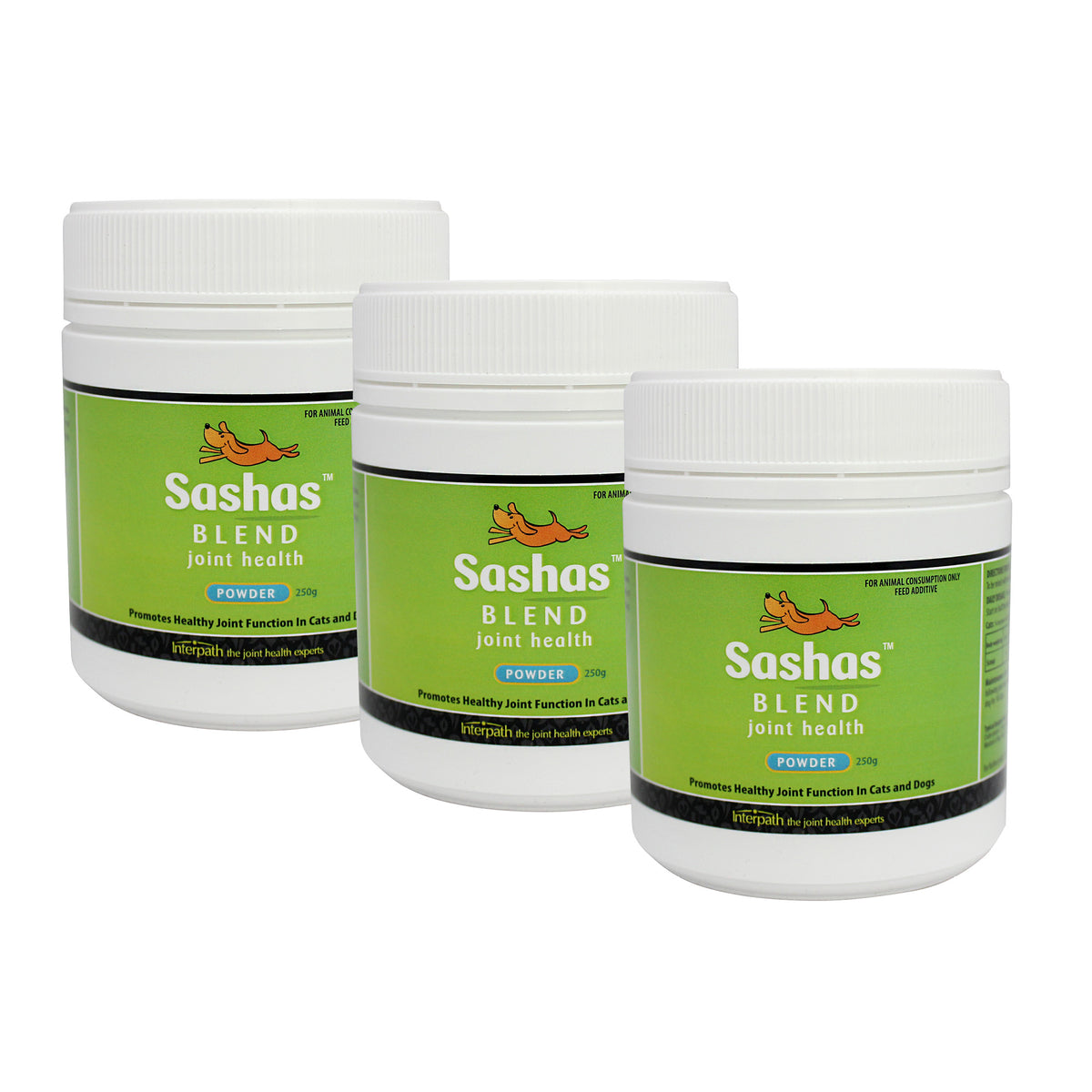 Sashas Blend Joint Powder for Dogs and Cats Value Bundle