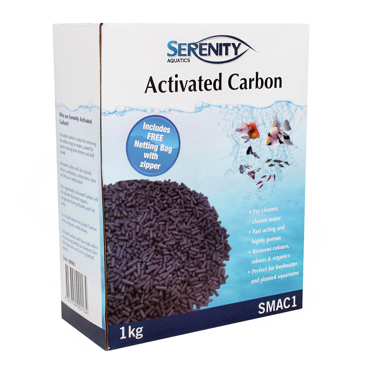 Serenity Aquatics Activated Carbon 1kg