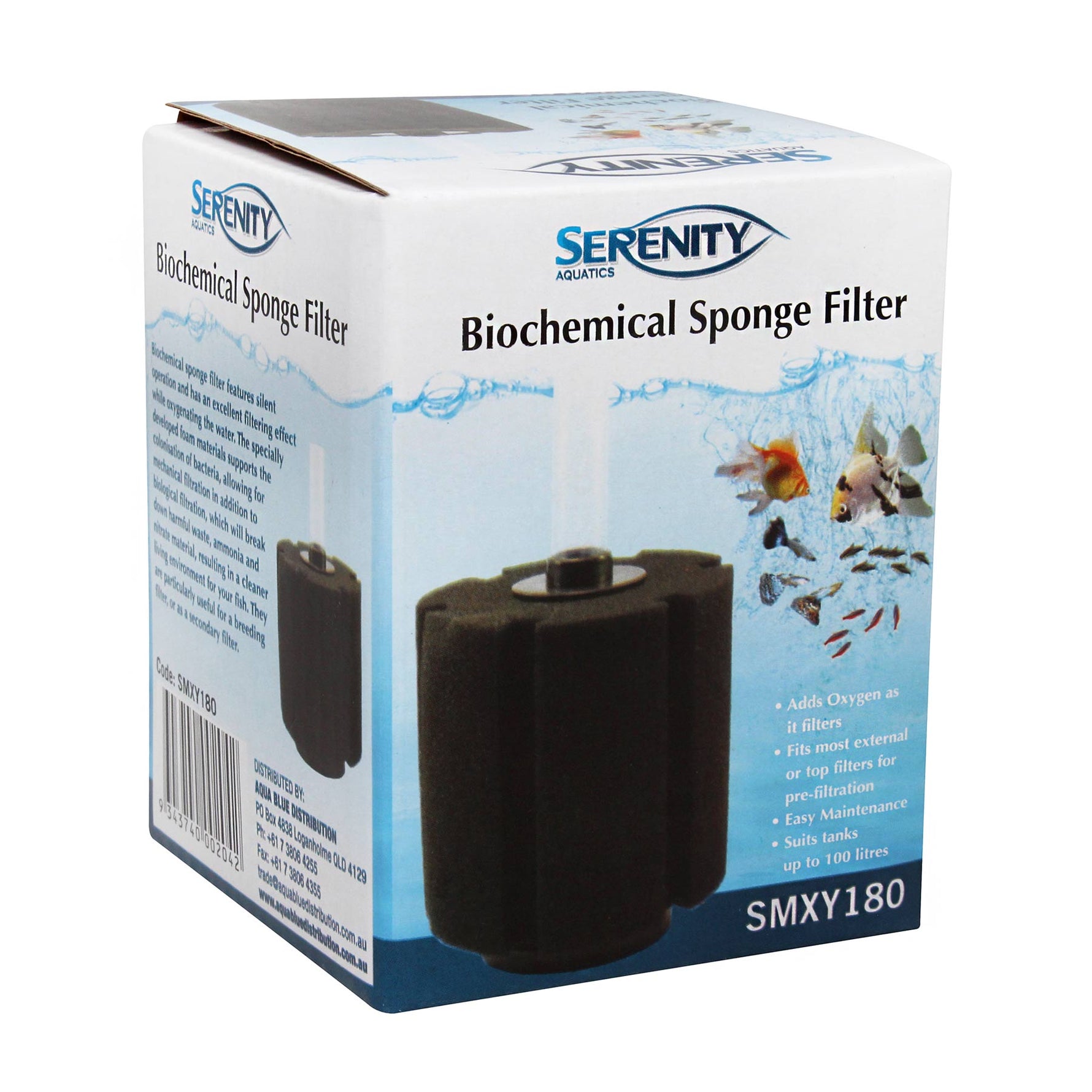 Serenity Aquatics Biochemical Sponge Filter