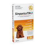 Simparica TRIO Chewable Tablet for Puppies 1.3-2.5kg - 3 Pack